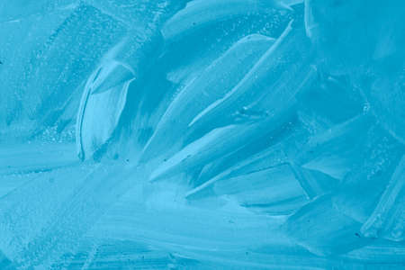 Blue painting detail abstract background or textureの写真素材