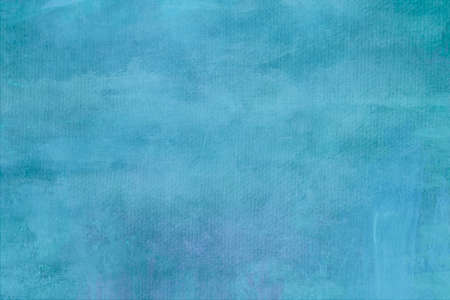 Blue painting backdrop grunge canvas background or textureの写真素材