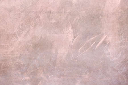 Pale pink blush painted abstract canvas background grunuge textureの写真素材