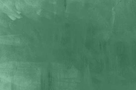 Green celadon painted wall backgroundの写真素材