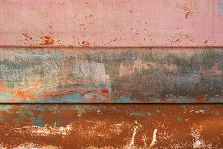 Worn out peeling paint texture, grunge backgroundの写真素材