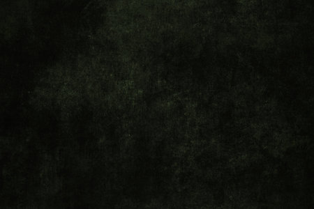 Dark green stained wall grunge backgroundの写真素材