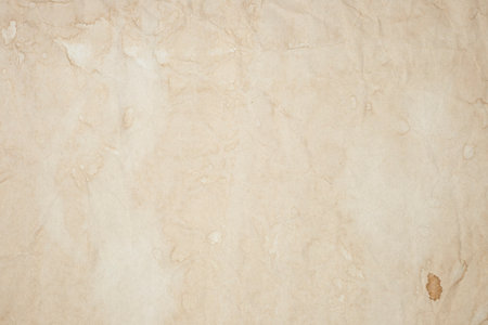 Old stained blank paper textureの写真素材