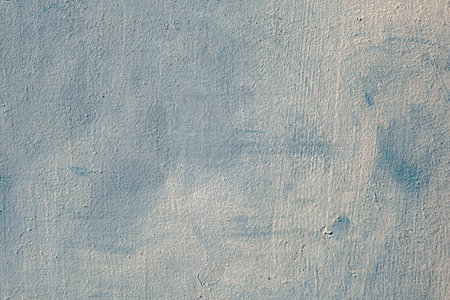 Worn out acrylic painted blue background, grunge textureの写真素材