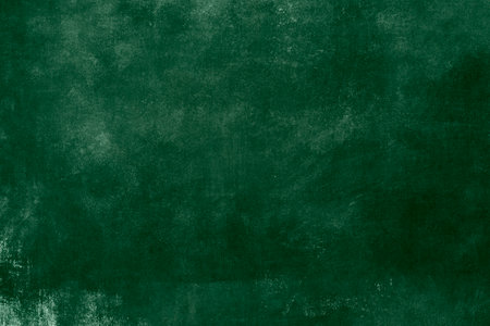 Dark green painted grunge backgroundの写真素材