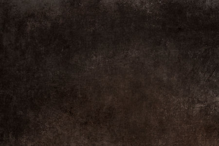 Dark brown scraped wall texture, worn out grunge backgroundの写真素材