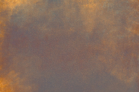 Golden mottled backdrop with metallic effect,  abstract backgroundの写真素材