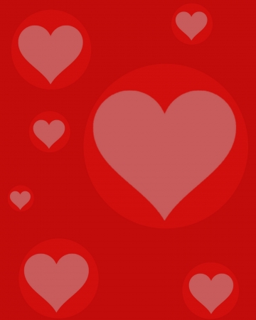 Valentine Heartsのイラスト素材