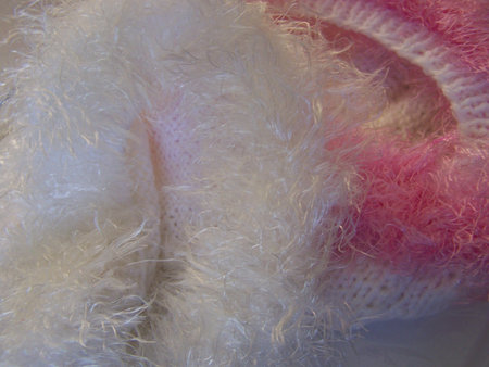 Fuzzy knits background
