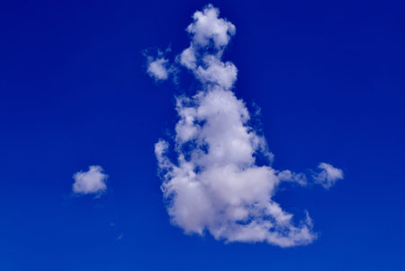 Clouds that resemble the United Kingdom