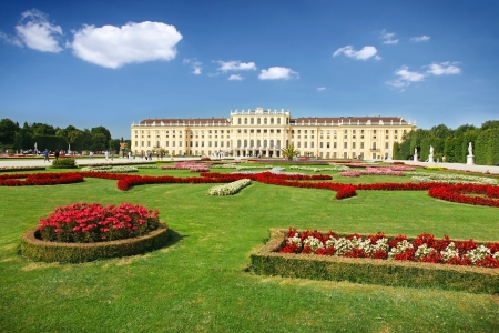 Schoenbrunn Palace in Vienna, Austria のeditorial素材