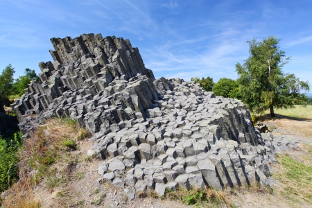 National Natural Monument of Panska Skala in the Czech Republicの写真素材