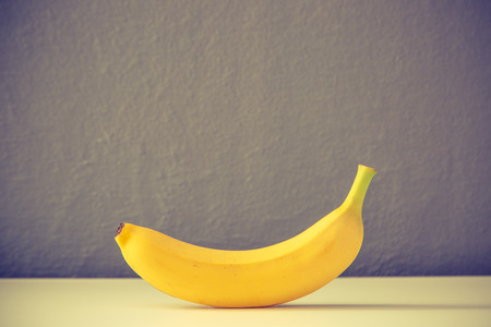 Banana with cross process filterの写真素材
