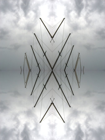Stormy masts kaleidoscope