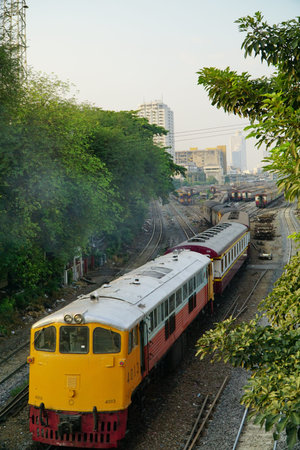 Train in Thailand