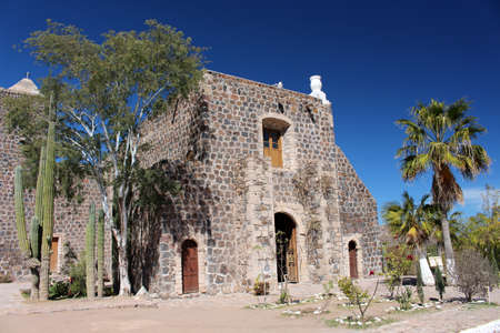 Mission de Santa Rosalia de Muleg, Baja California Sur, Mexicoのeditorial素材