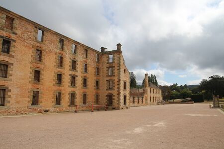 View of Port Arthur, Tasmania, Australiaの写真素材