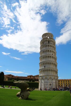 Leaning Tower of Pisa, Italyの写真素材