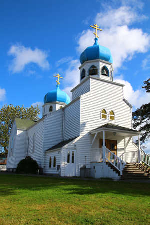 The Holy Resurrection Church, Kodiakの写真素材
