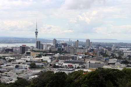 View of Auckland, New Zealandのeditorial素材