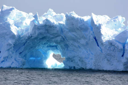 Iceberg in Antarctica, Marguerite Bayの写真素材