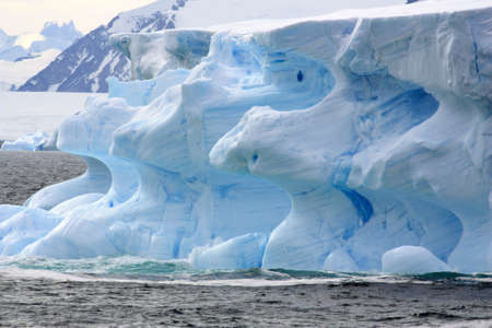 Antarctic Iceberg in Marguerite Bay, Antarctic Peninsulaの写真素材
