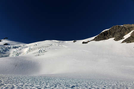 The Franz Josef Glacier, New Zealandの写真素材