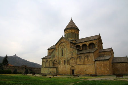 Svetitskhoveli Cathedral, Georgiaの写真素材