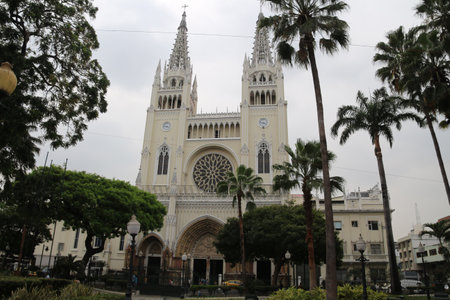 Cathedral in Guayaquil, Ecuadorの写真素材