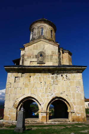 St. Nicholas Church in Gelati monastery complex in western Georgia, not far from the city of Kutaisi