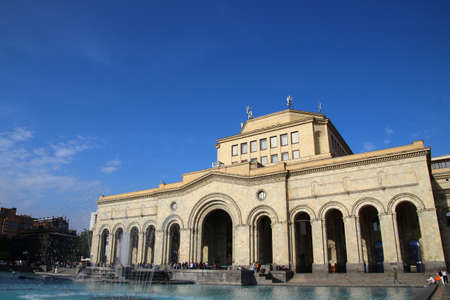 History Museum of Armenia is a museum in Armenia with departments for archeology, numismatics, ethnography, modern history and restorationのeditorial素材