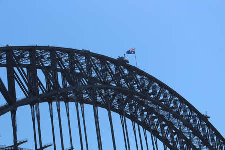 Sydney Harbor Bridge, Australiaの写真素材