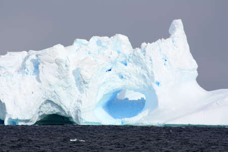 Antarctic Iceberg in Marguerite Bay, Antarctic Peninsulaの写真素材