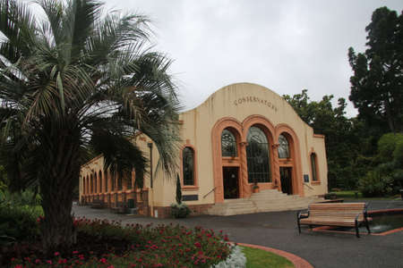 Fitzroy Gardens Conservatory Melbourne, Australiaの写真素材