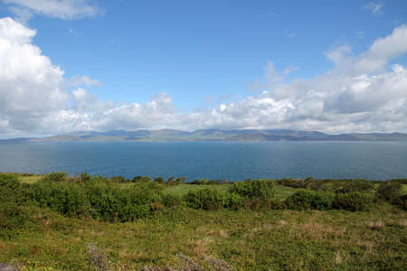 Coastal landscape on the Ring of Kerry, Irelandの写真素材