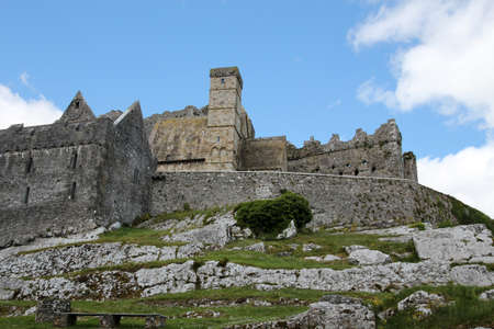 Rock of Cashel ruins in County Tipperary, Irelandの写真素材