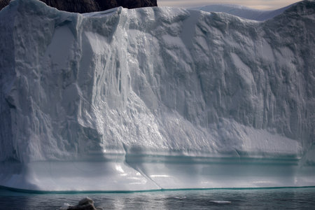 Iceberg in Uummannaq Fjord, Greenland, Denmarkの写真素材