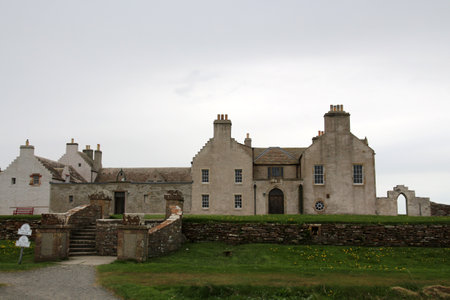 Skaill House on Mainland, Orkney, Scotlandの写真素材