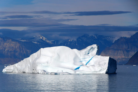 Greenland, iceberg in Uummannaq Fjord, Greenland, Denmark