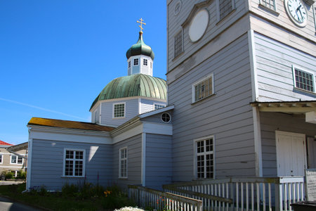 St. Michael's Cathedral, Sitka, Alaska, United States Americaの写真素材