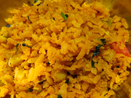 A Indian Gujarat Poha Food Items Photos