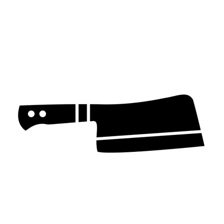 A Silhouette Style Knife Icon Symbol Sign Logo Shape Illustration Photoの写真素材