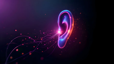 A World hearing day, creative concept design for banner, poster, Photo Illustration Image Background Wallpaperの写真素材