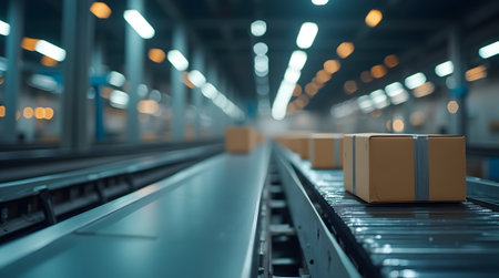 A Efficient E commerce Logistics Streamlining Online Order Fulfillment and Supply Chain Optimizationの写真素材