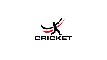 A Cricket logo design, Isolate On Transparent Background Photo Illustration Image Pictureの写真素材