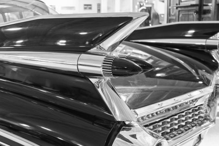 1959 Cadillac Fleetwood on Display at the Kokomo Automotive Museum, December, 2013のeditorial素材