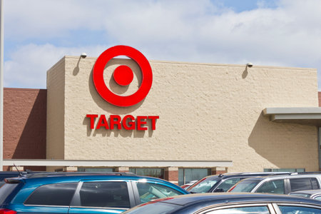 Indianapolis - Circa April 2016: Target Retail Store. Target Sells Home Goods, Clothing and Electronics IIのeditorial素材