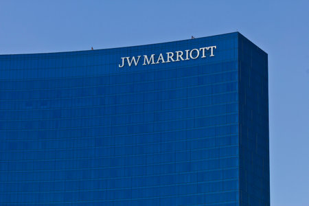 Indianapolis - Circa June 2016: Downtown JW Marriott Hotel. The JW Marriott is a Worldwide Chain of Luxury Hotels IIのeditorial素材