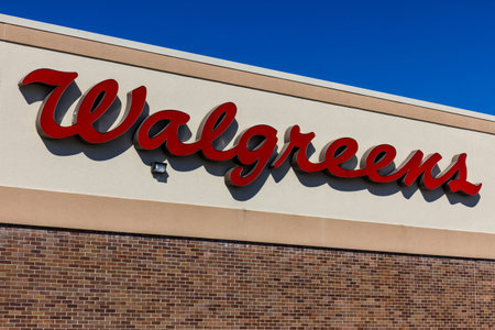 Indianapolis - Circa September 2016: Walgreens Retail Location. Walgreens is an American...