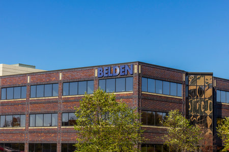 Indianapolis - Circa November 2016: Belden Division Headquarters. Belden is a manufacturer of networking, connectivity, and cable productsのeditorial素材